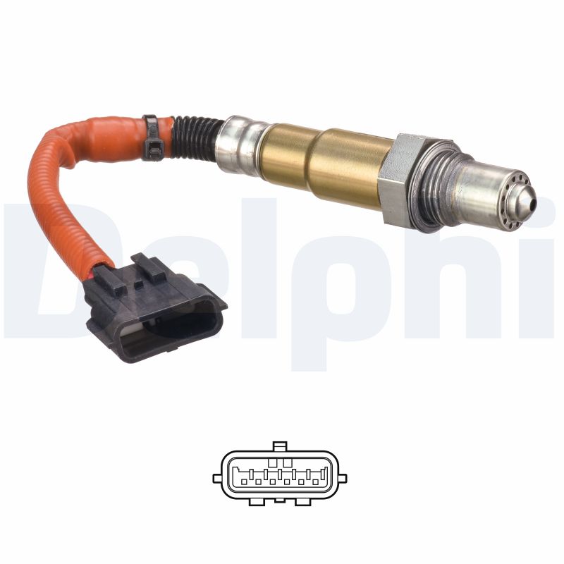 DELPHI Lambdasonde es2128012b1 for NISSAN