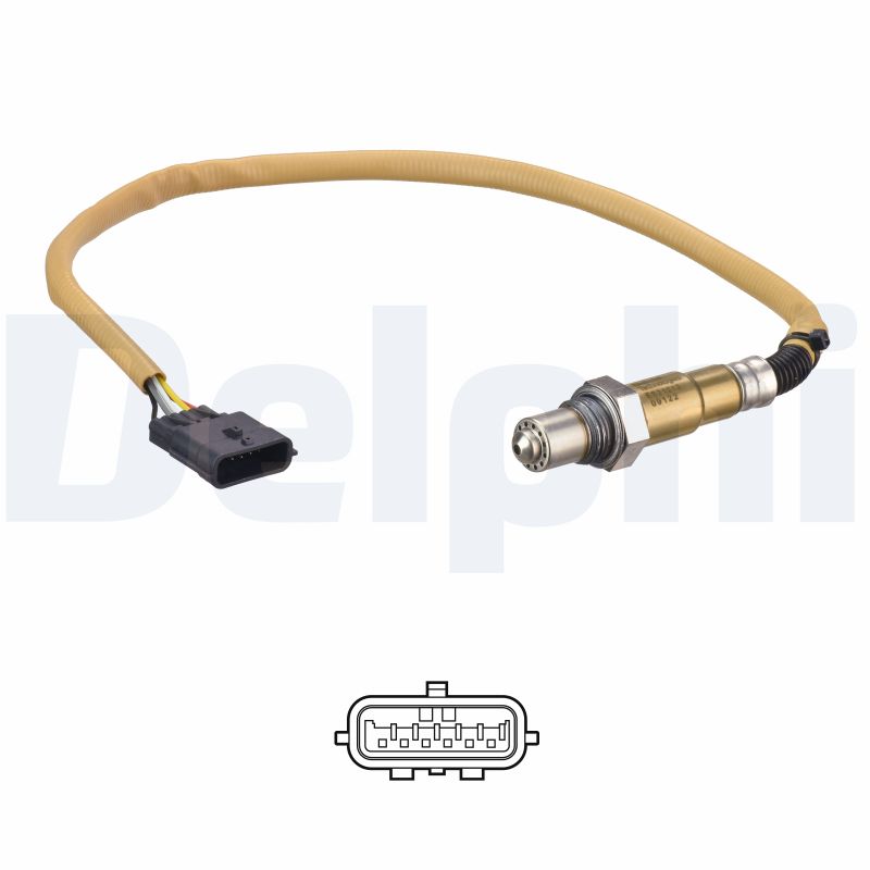 DELPHI Lambdasonde es2121312b1 for DACIA RENAULT