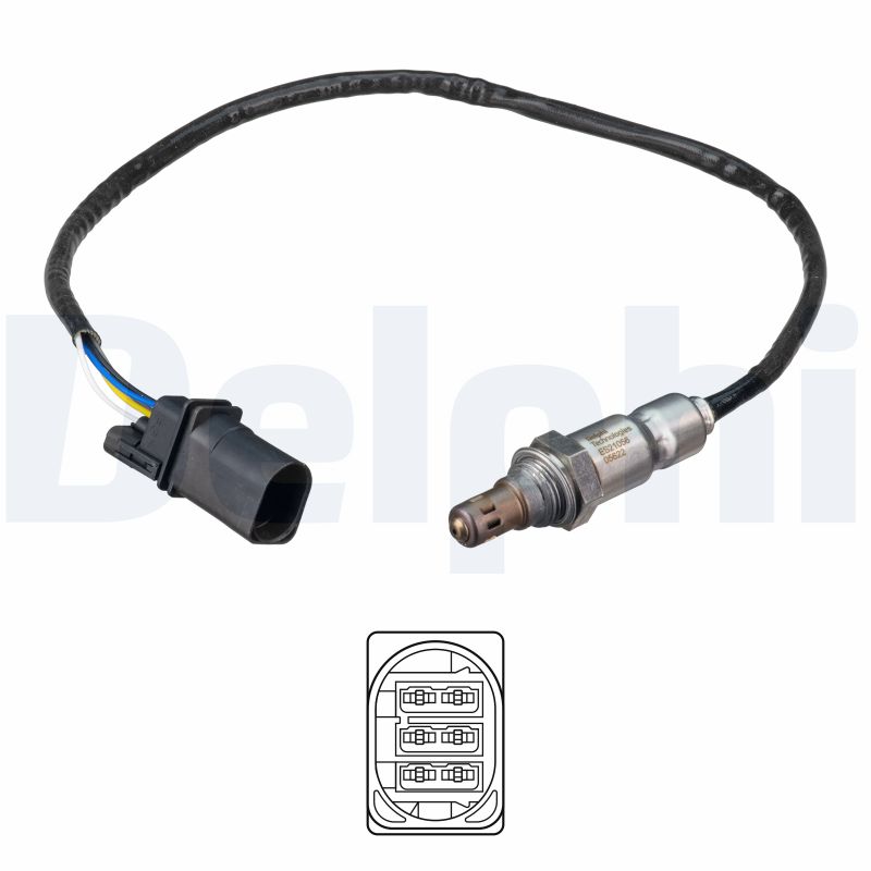 DELPHI Lambdasonde es2105612b1 for VW