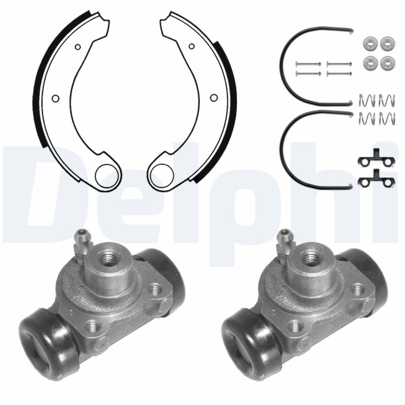 DELPHI Bremsebakkesæt 640 for CITROËN