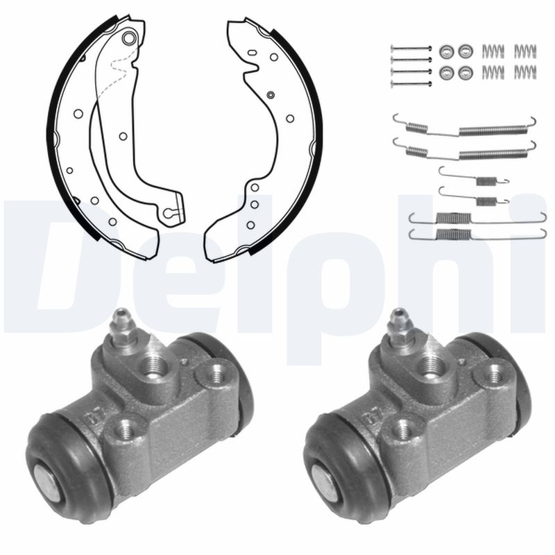 DELPHI Bremsebakkesæt 884 for RENAULT
