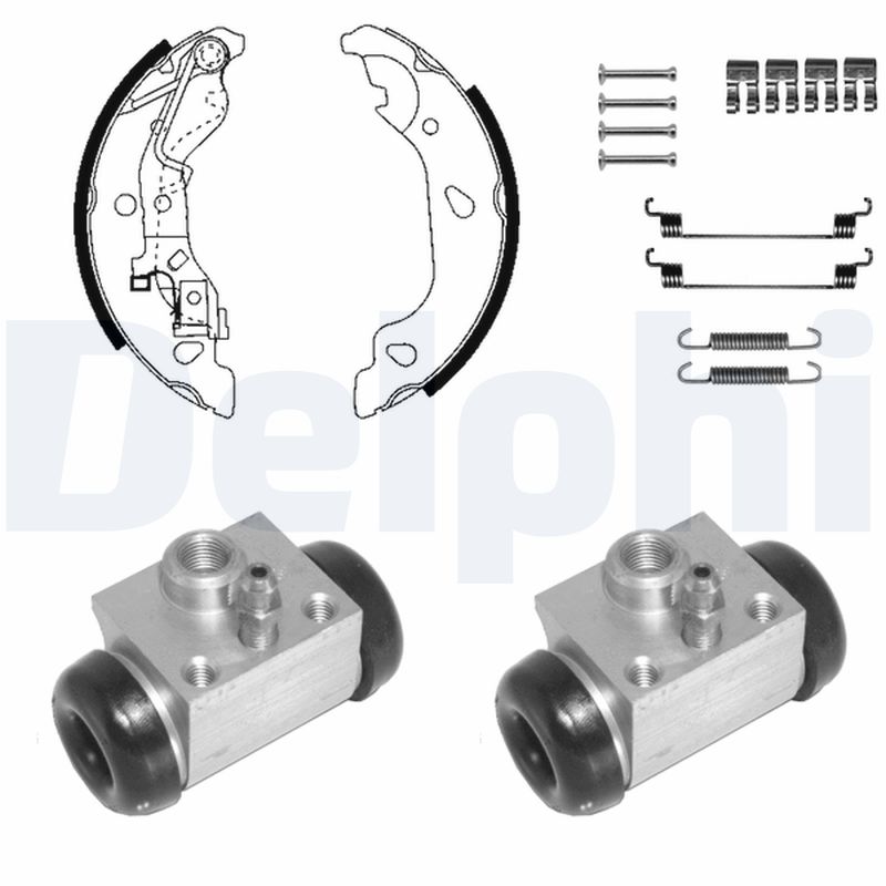 DELPHI Bremsebakkesæt kp1134 for FIAT