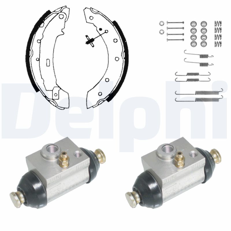 DELPHI Bremsebakkesæt kp929 for PEUGEOT