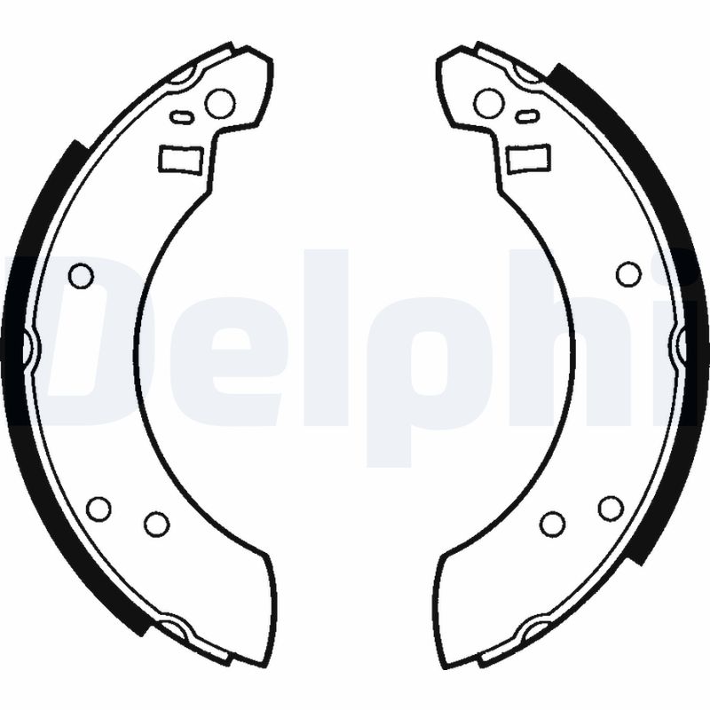 DELPHI Bremsebakkesæt ls1232 for FORD