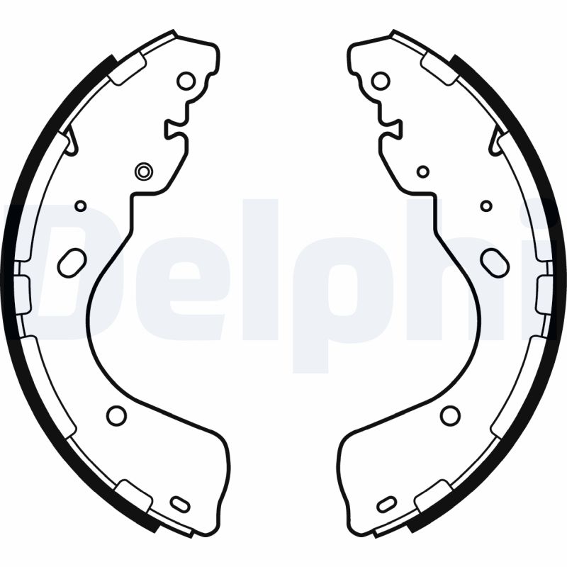DELPHI Bremsebakkesæt ls2080 for FORD USA NISSAN RENAULT VW