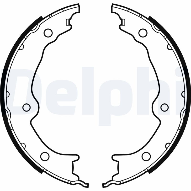 DELPHI Bremsebakkesæt ls2130 for ACURA HONDA LEXUS
