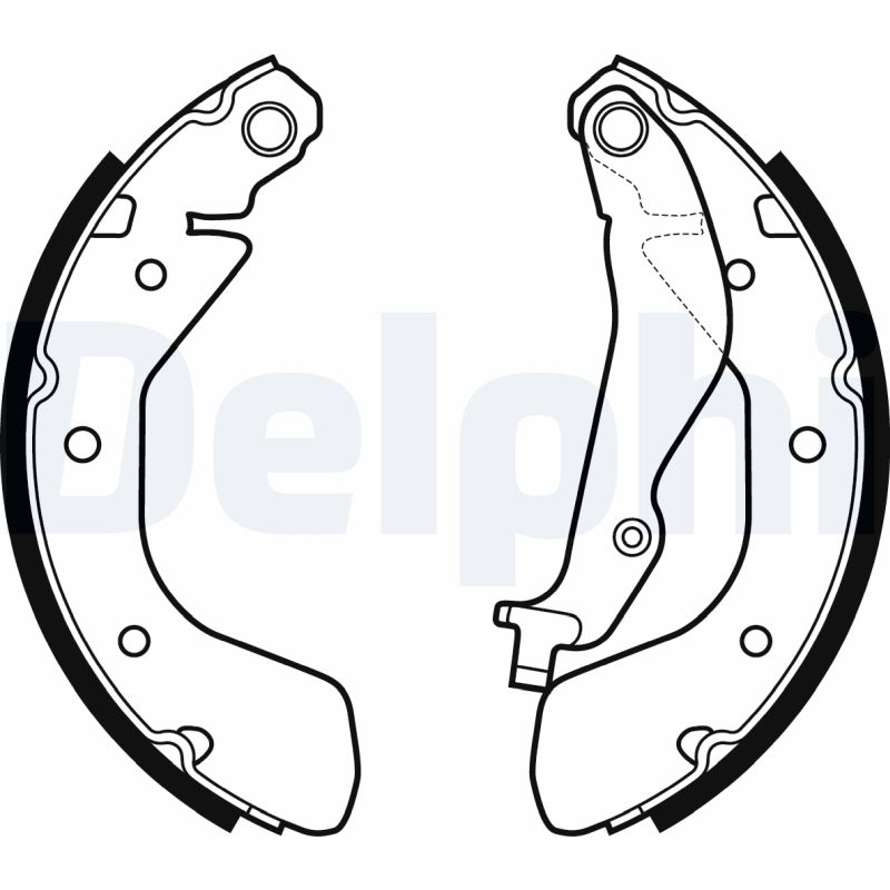 DELPHI Bremsebakkesæt ls2134 for OPEL VAUXHALL HONDA