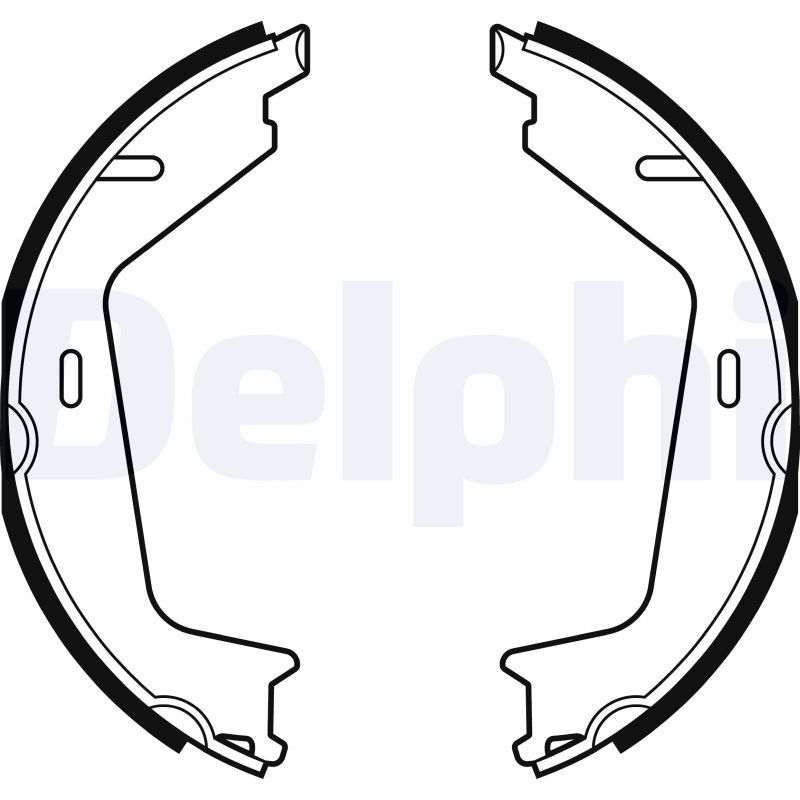 DELPHI Bremsebakkesæt ls2144 for VOLVO