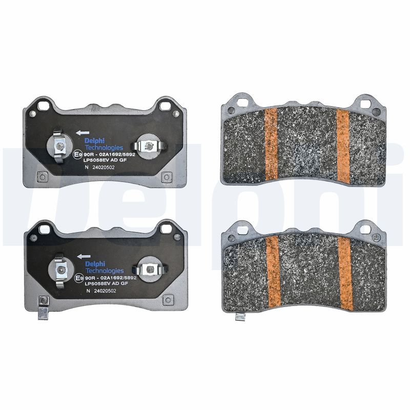 DELPHI Bremseklodser lp5058ev for FORD USA FORD (CHANGAN)