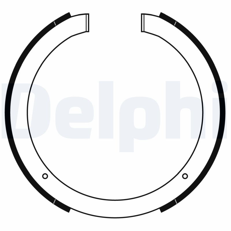 DELPHI Bremsebakkesæt ls2168 for CHEVROLET CADILLAC VAUXHALL MAZDA SSANGYONG FORD USA