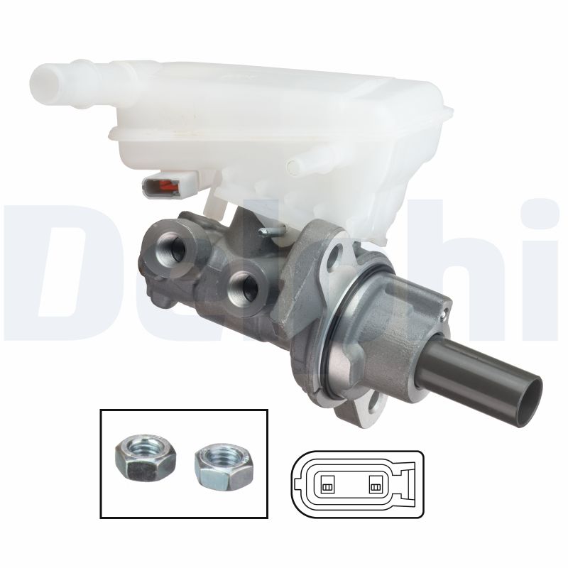 DELPHI Hovedbremsecylinder lm80567 for FORD ASIA & OCEANIA
