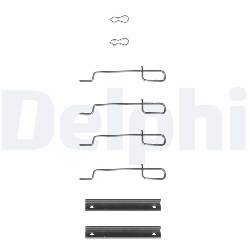 DELPHI Tilbehørssæt, skivebremsebelægning lx0044 for PEUGEOT
