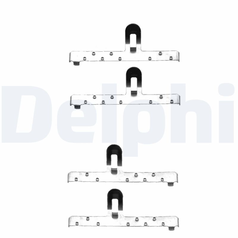 DELPHI Tilbehørssæt, skivebremsebelægning lx0071 for VW