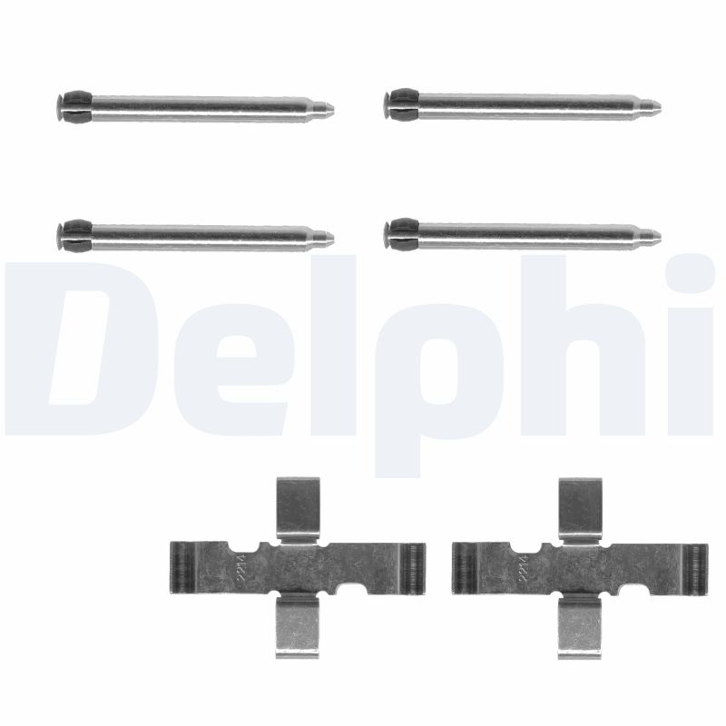 DELPHI Tilbehørssæt, skivebremsebelægning lx0095 for OPEL