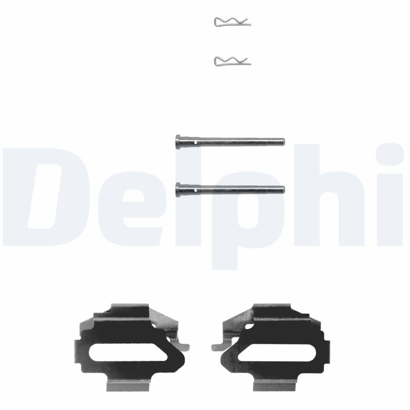 DELPHI Tilbehørssæt, skivebremsebelægning lx0162 for FORD