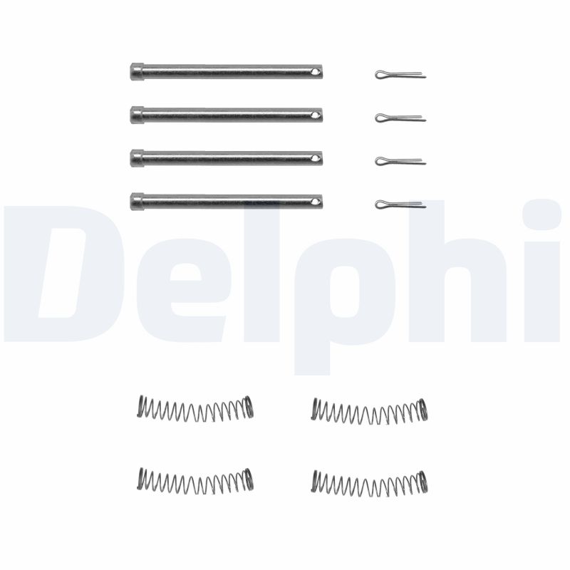 DELPHI Tilbehørssæt, skivebremsebelægning lx0233 for LAND ROVER