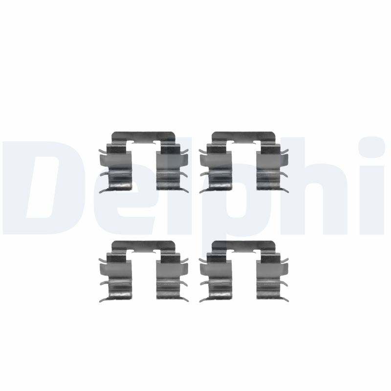 DELPHI Tilbehørssæt, skivebremsebelægning lx0269 for NISSAN