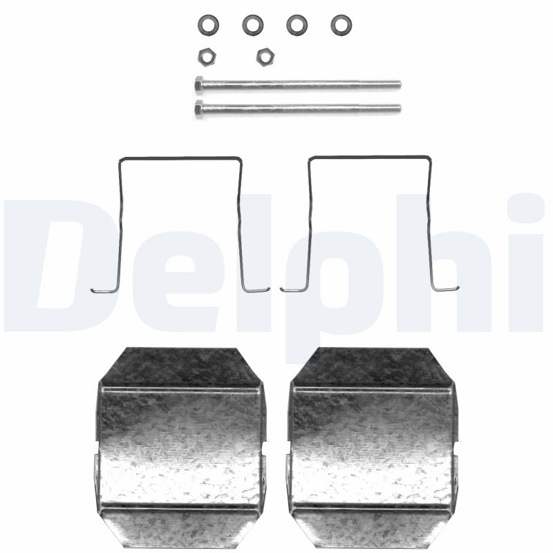 DELPHI Tilbehørssæt, skivebremsebelægning lx0338 for CITROËN
