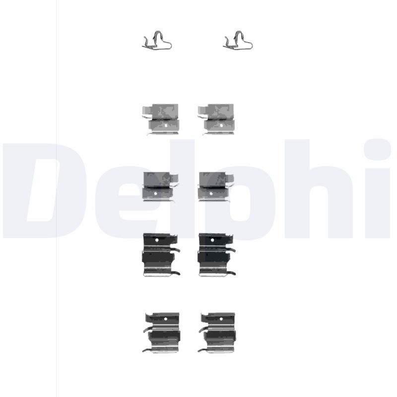 DELPHI Tilbehørssæt, skivebremsebelægning lx0339