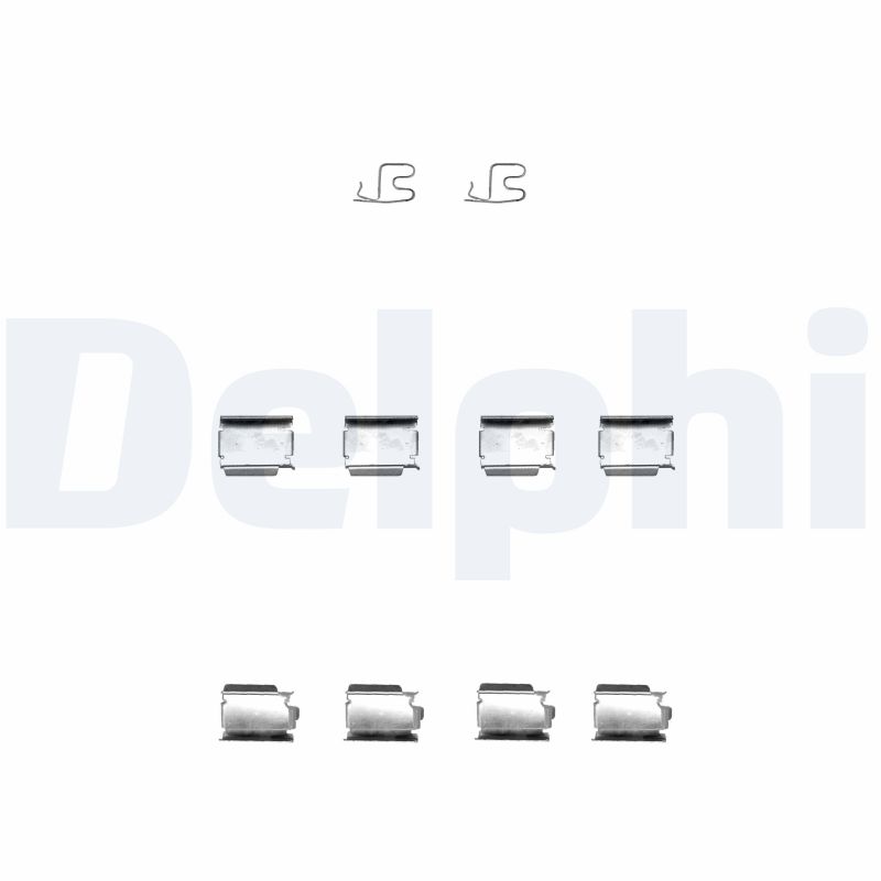 DELPHI Tilbehørssæt, skivebremsebelægning lx0343