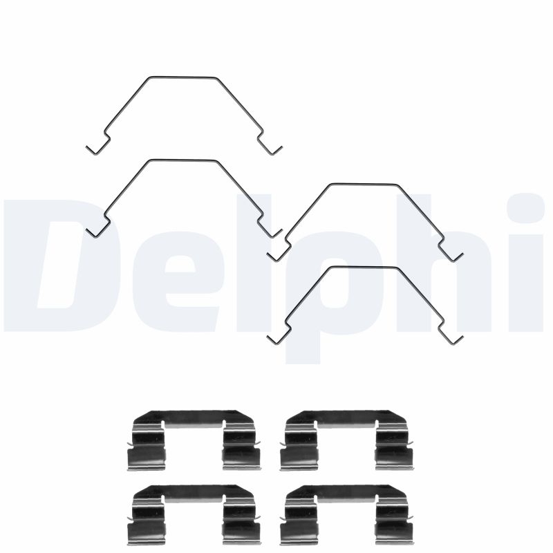 DELPHI Tilbehørssæt, skivebremsebelægning lx0375 for MAZDA