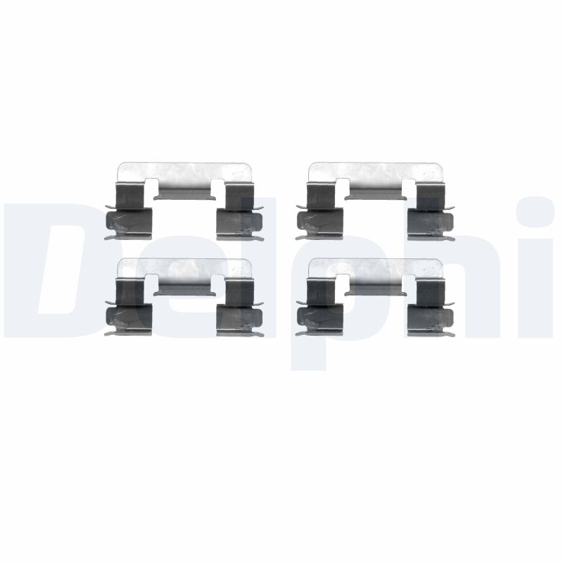 DELPHI Tilbehørssæt, skivebremsebelægning lx0376 for TOYOTA