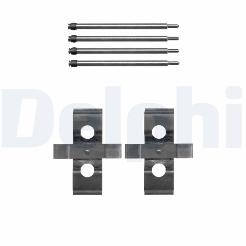 DELPHI Tilbehørssæt, skivebremsebelægning lx0384 for MERCEDES-BENZ