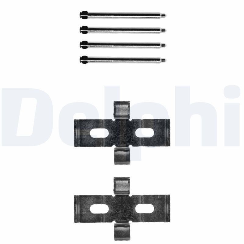 DELPHI Tilbehørssæt, skivebremsebelægning lx0441 for SEAT