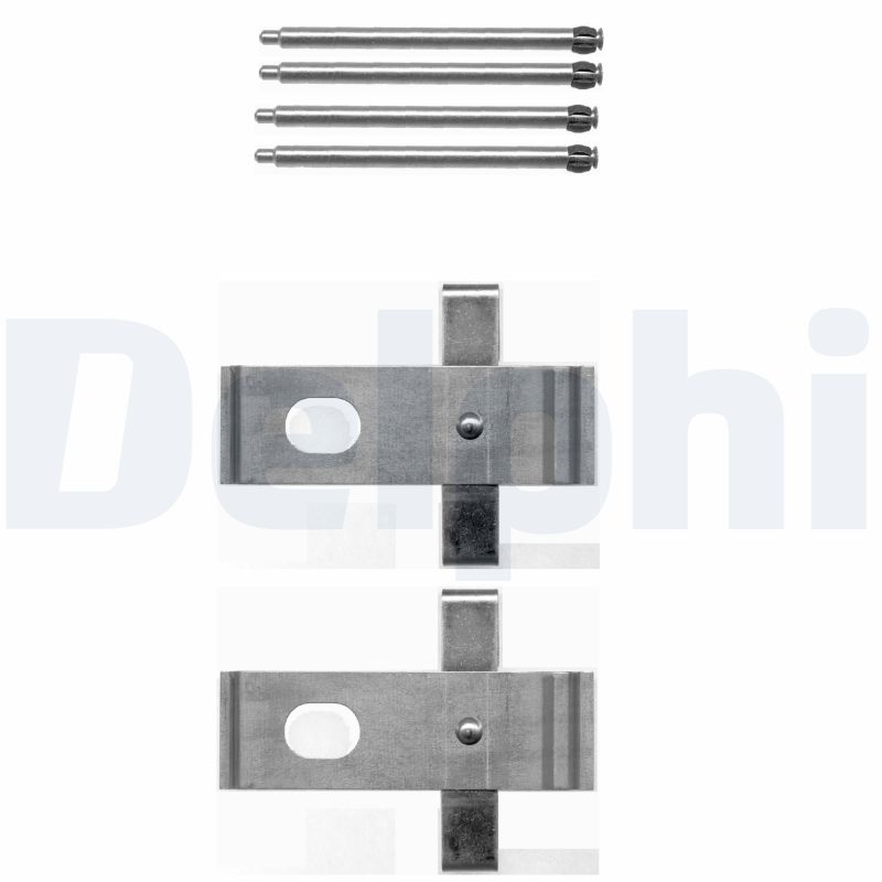 DELPHI Tilbehørssæt, skivebremsebelægning lx0443 for BMW