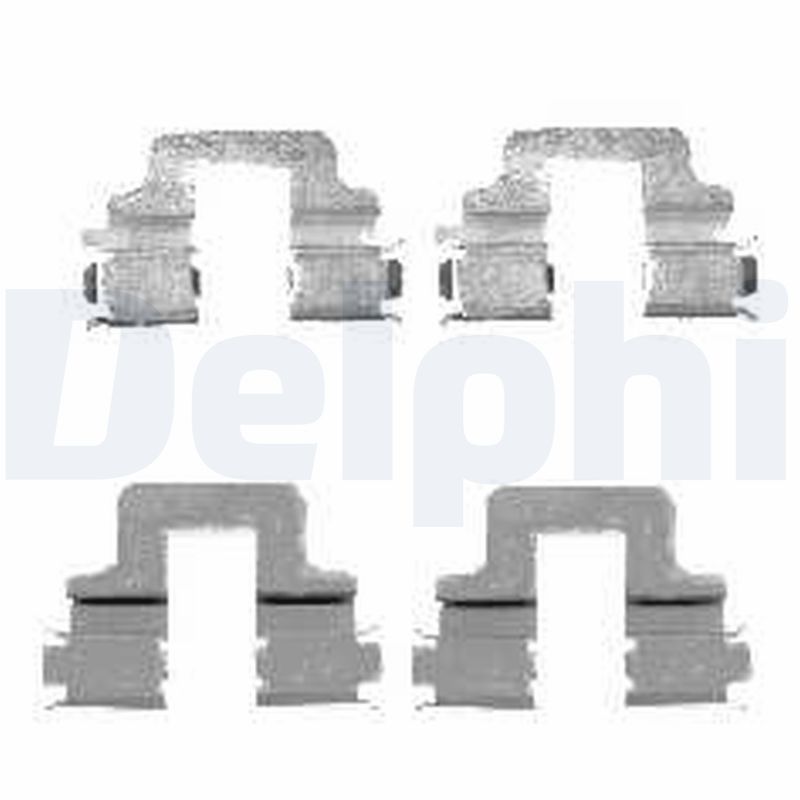 DELPHI Tilbehørssæt, skivebremsebelægning lx0480