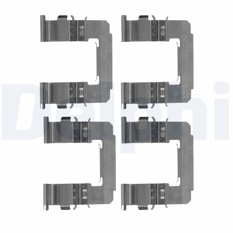 DELPHI Tilbehørssæt, skivebremsebelægning lx0487 for SUBARU