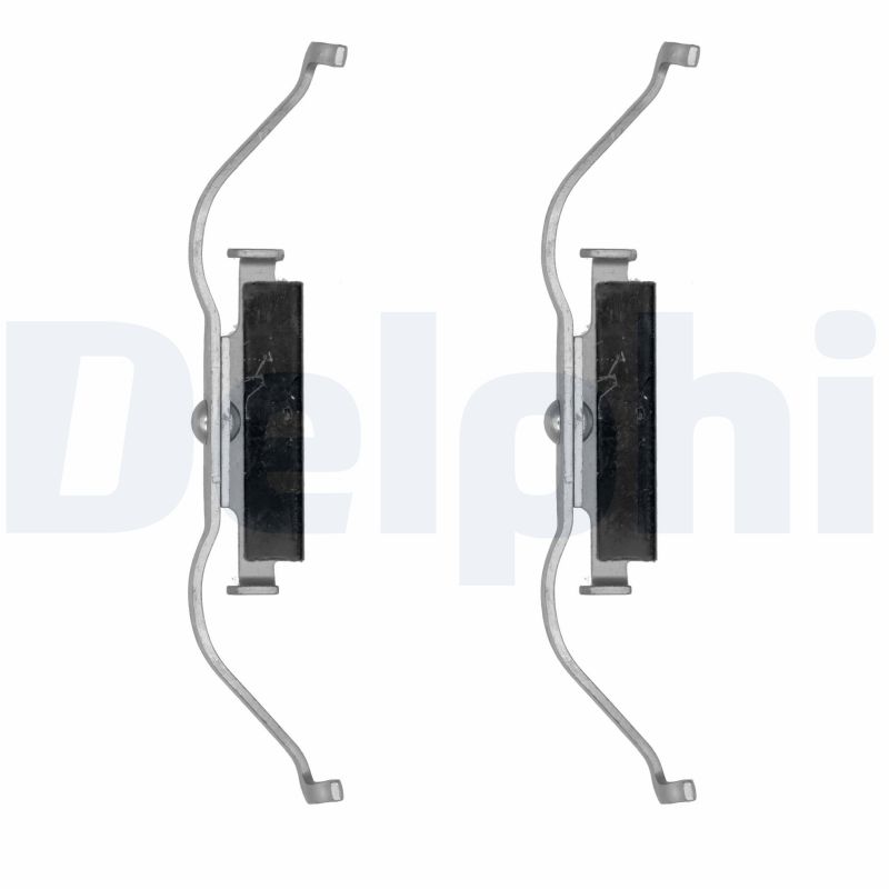 DELPHI Tilbehørssæt, skivebremsebelægning lx0490 for VW