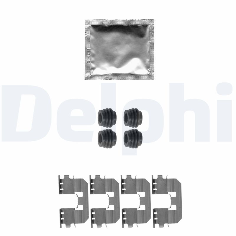 DELPHI Tilbehørssæt, skivebremsebelægning lx0545 for HONDA