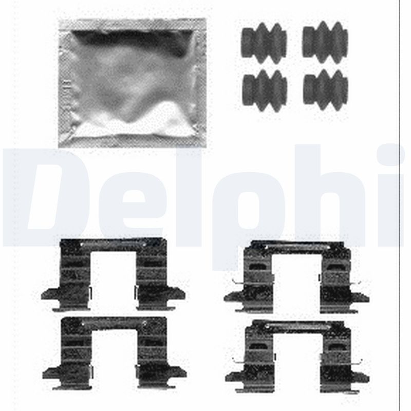 DELPHI Tilbehørssæt, skivebremsebelægning lx0556