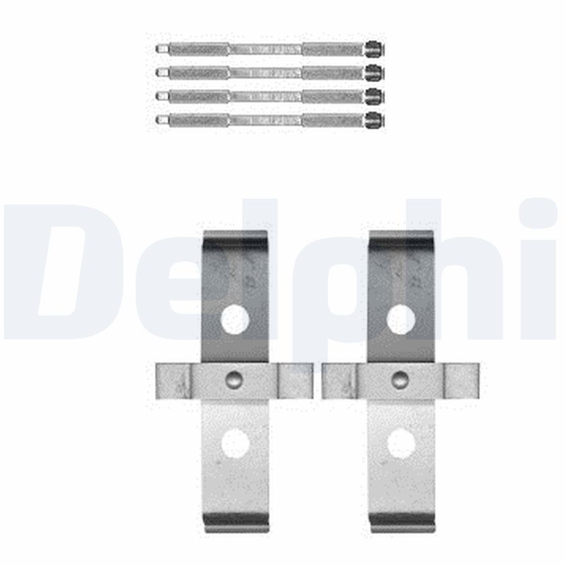 DELPHI Tilbehørssæt, skivebremsebelægning lx0595