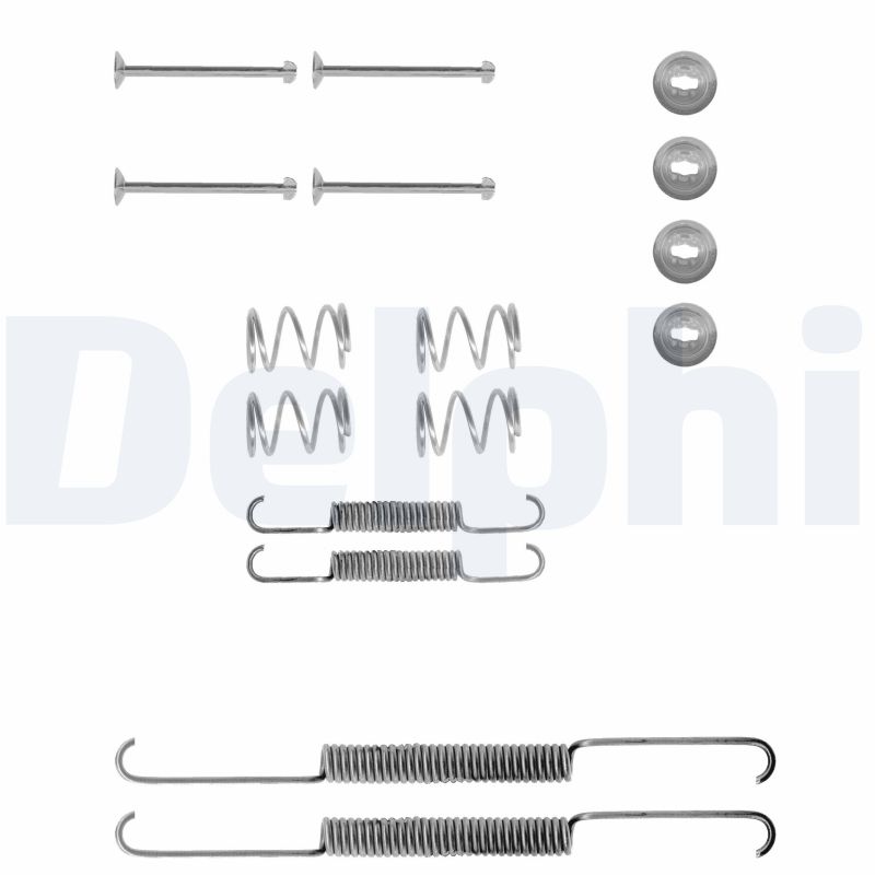 DELPHI Tilbehørssæt, bremsebakker ly1001 for OPEL