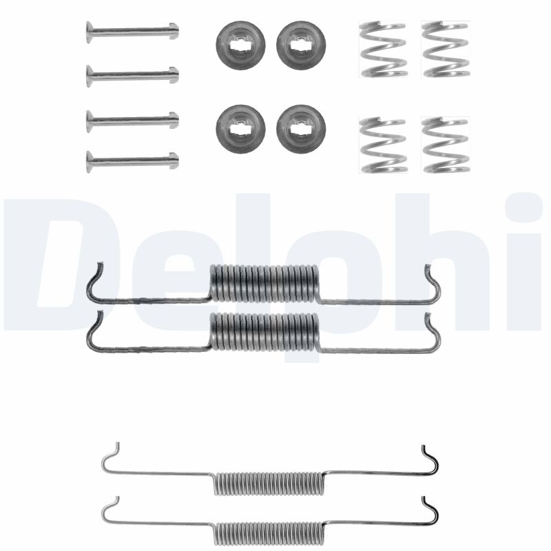 DELPHI Tilbehørssæt, bremsebakker ly1008 for VW