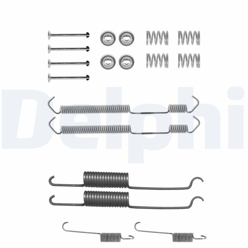 DELPHI Tilbehørssæt, bremsebakker ly1063 for CITROËN PEUGEOT NISSAN