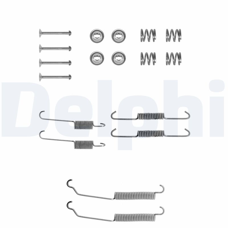 DELPHI Tilbehørssæt, bremsebakker ly1129 for PEUGEOT CITROËN