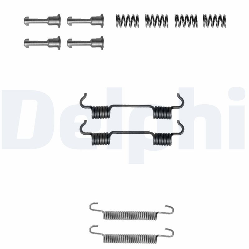 DELPHI Tilbehørssæt, parkeringsbremsebakker ly1297 for BMW