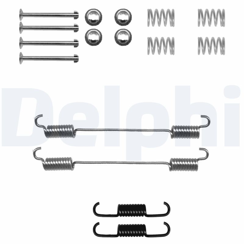 DELPHI Tilbehørssæt, bremsebakker ly1301 for FIAT