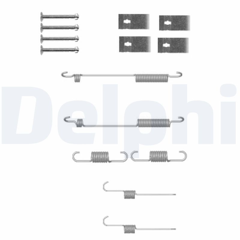 DELPHI Tilbehørssæt, bremsebakker ly1332 for HYUNDAI