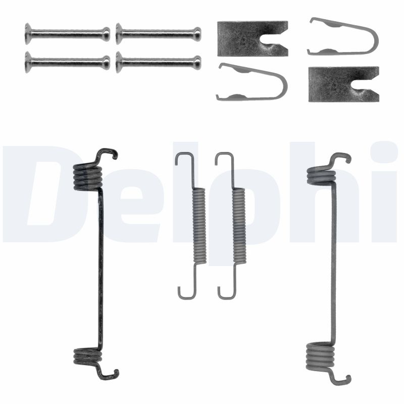 DELPHI Tilbehørssæt, parkeringsbremsebakker ly1350 for FIAT PEUGEOT CITROËN