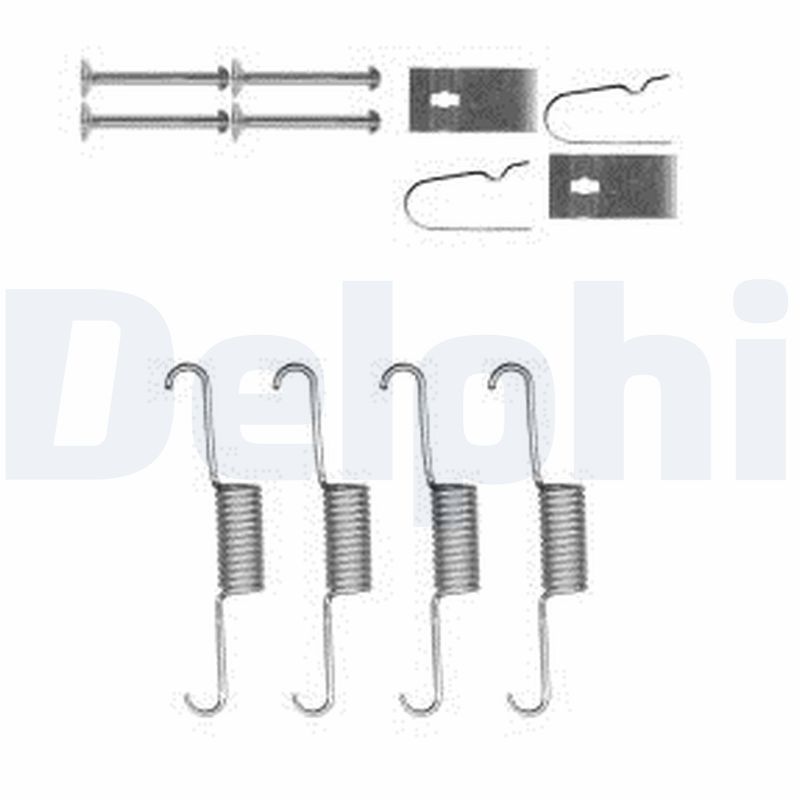 DELPHI Tilbehørssæt, parkeringsbremsebakker ly1398 for HONDA