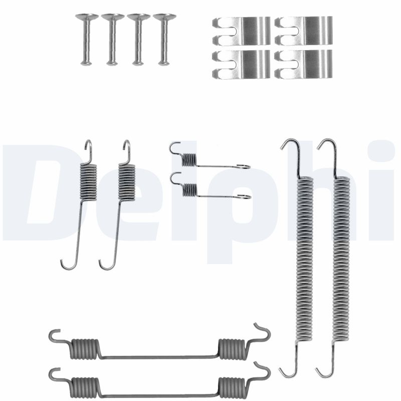 DELPHI Tilbehørssæt, bremsebakker ly1407 for LAND ROVER