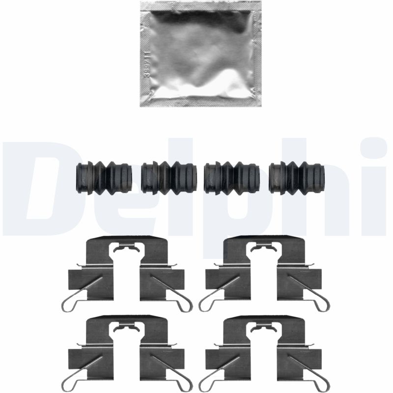 DELPHI Tilbehørssæt, skivebremsebelægning lx0696