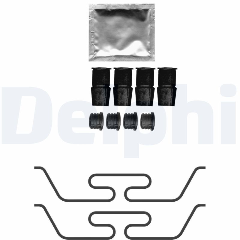 DELPHI Tilbehørssæt, skivebremsebelægning lx0750