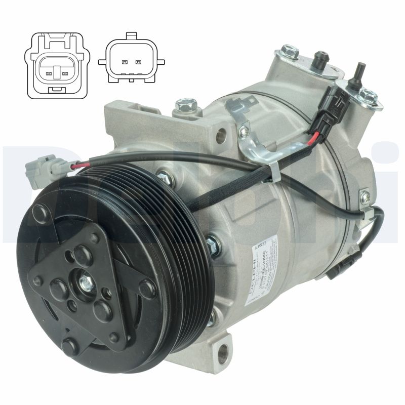 DELPHI Kompressor, klimaanlæg cs20477 for NISSAN RENAULT