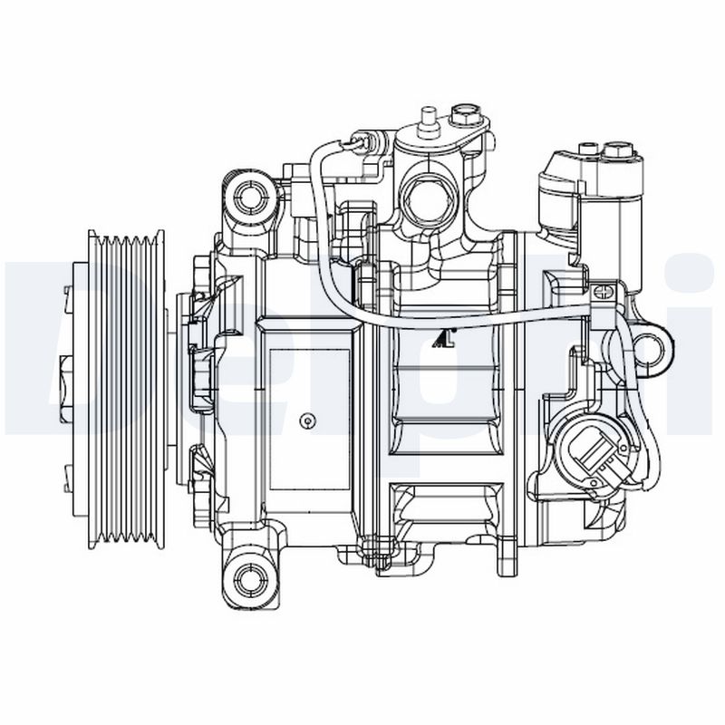DELPHI Kompressor, klimaanlæg CS20504 for BMW