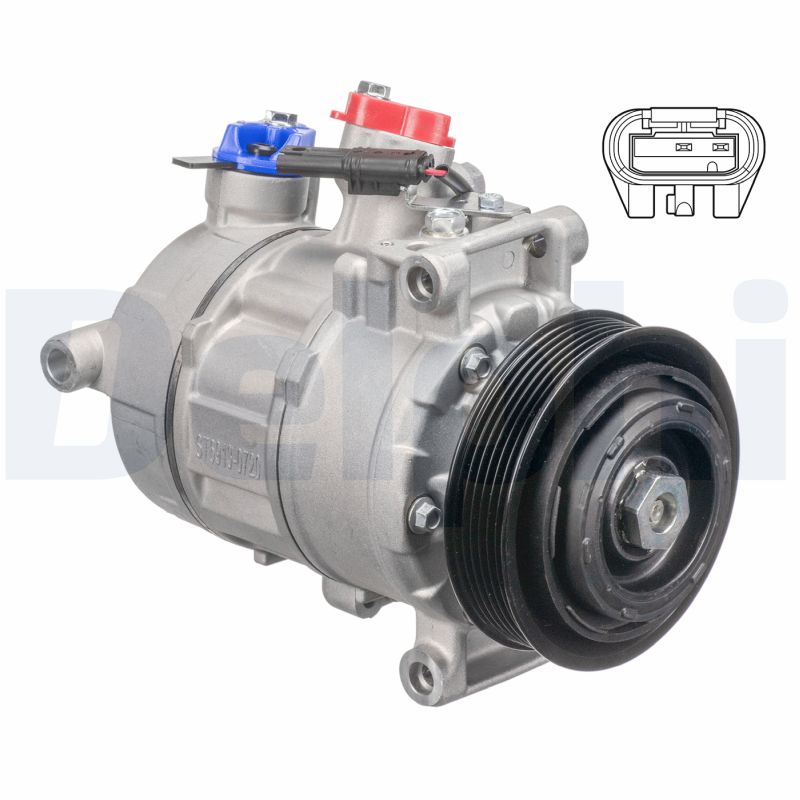 DELPHI Kompressor, klimaanlæg CS20504 for BMW